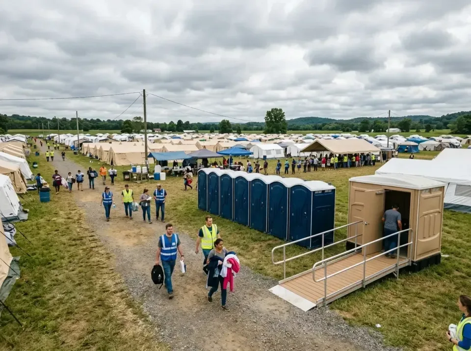 disaster-relief-camp-restrooms-010 — frequently asked questions, Dumpster & Portable Bathrooms Rental in Maplewood, MO